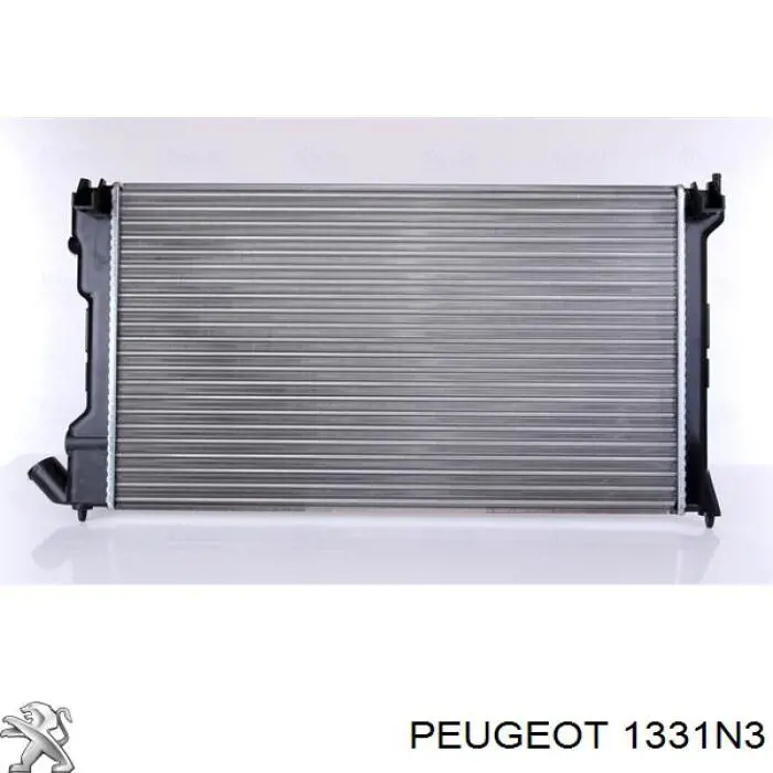 Радіатор 1331N3 Peugeot/Citroen