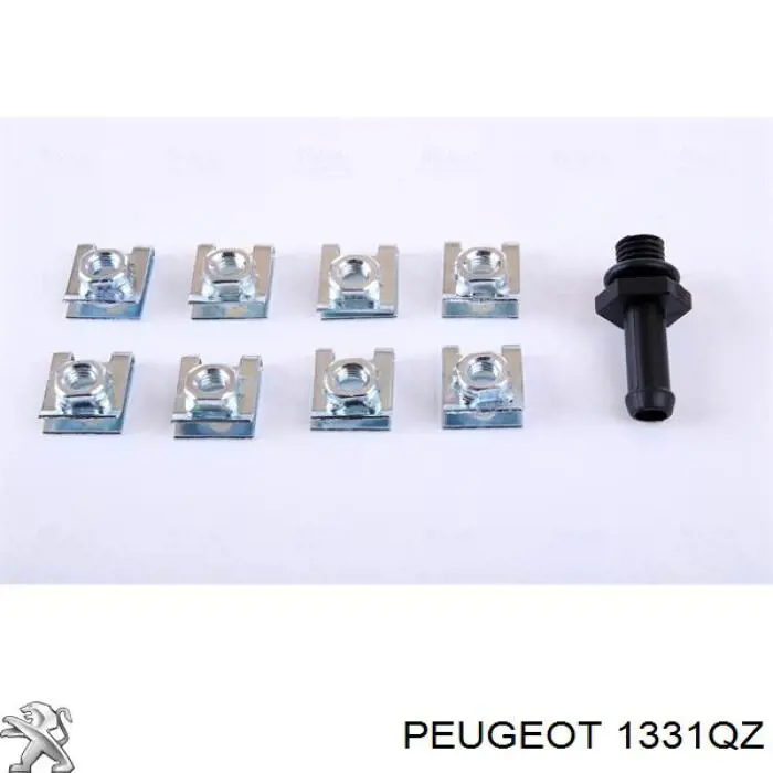 1331QZ Peugeot/Citroen радіатор охолодження двигуна