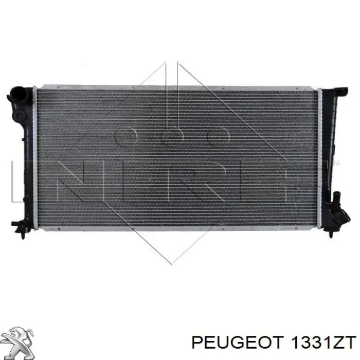 1331ZT Peugeot/Citroen радіатор охолодження двигуна
