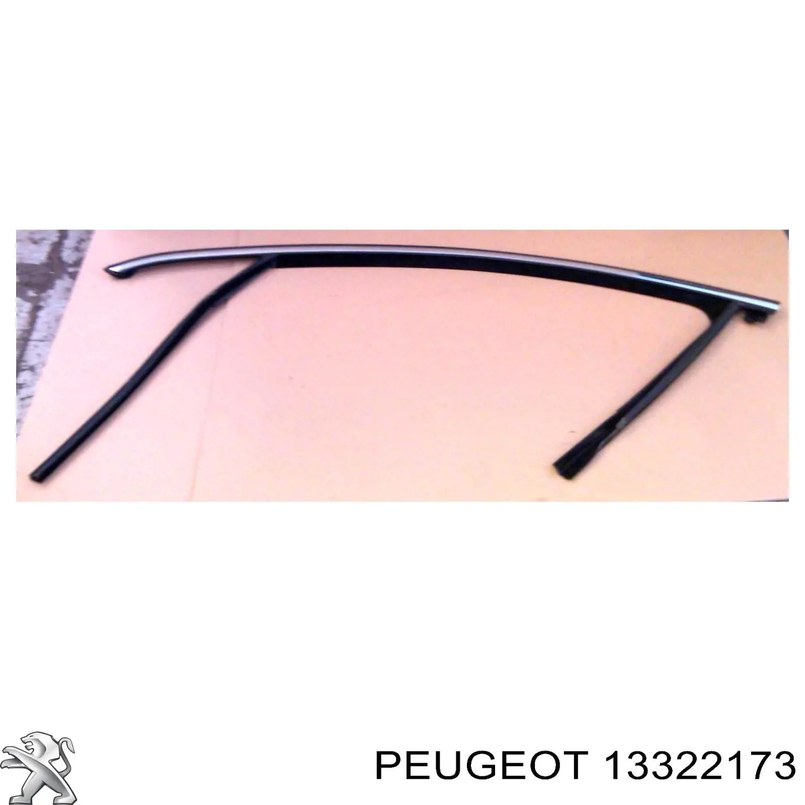 13322173 Peugeot/Citroen подушка (опора двигуна, ліва)
