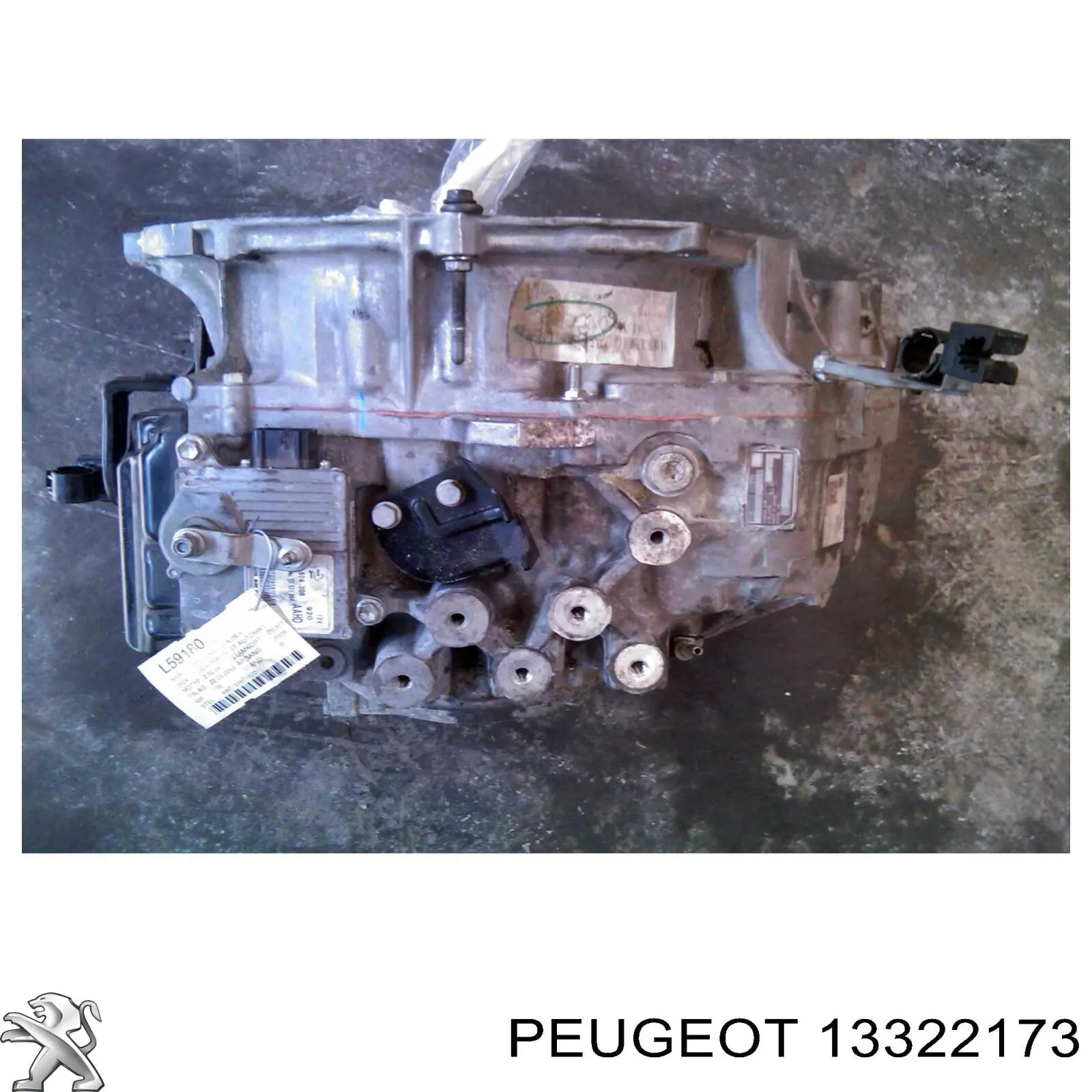 Подушка (опора) двигуна, ліва 0682031 Opel