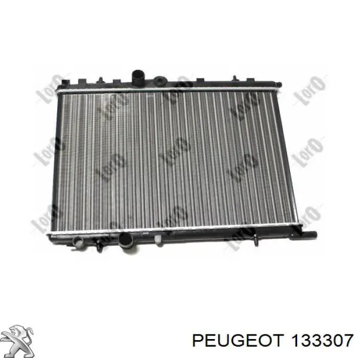 133307 Peugeot/Citroen радіатор охолодження двигуна