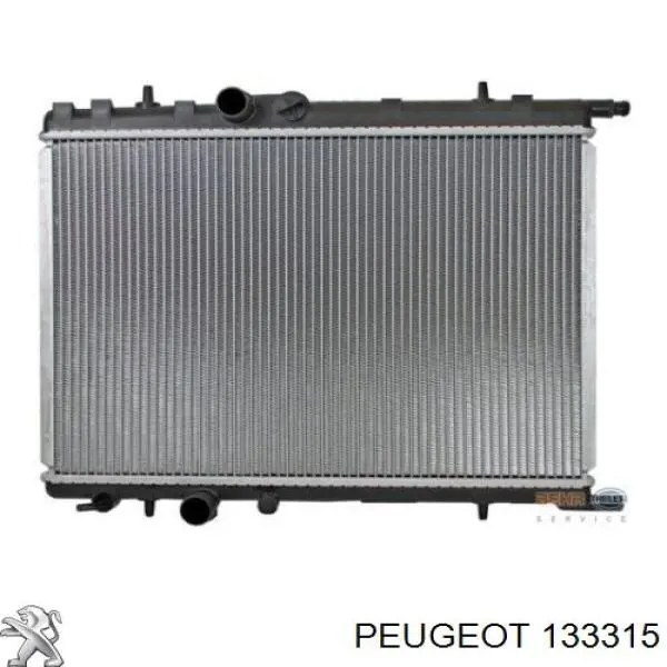 133315 Peugeot/Citroen радіатор охолодження двигуна