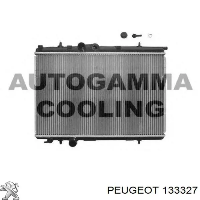 133327 Peugeot/Citroen Радіатор охолодження двигуна
