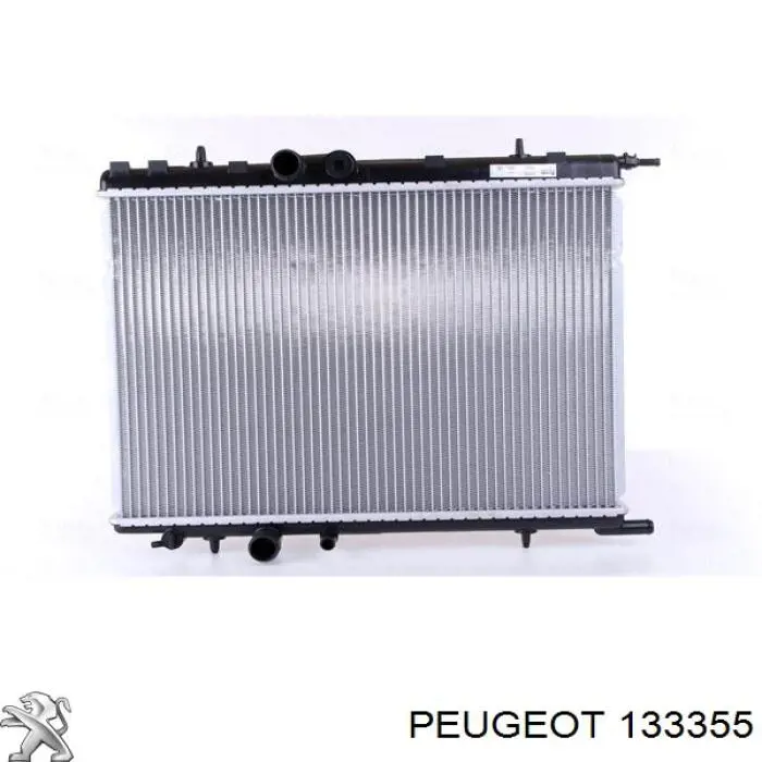 133355 Peugeot/Citroen радіатор охолодження двигуна