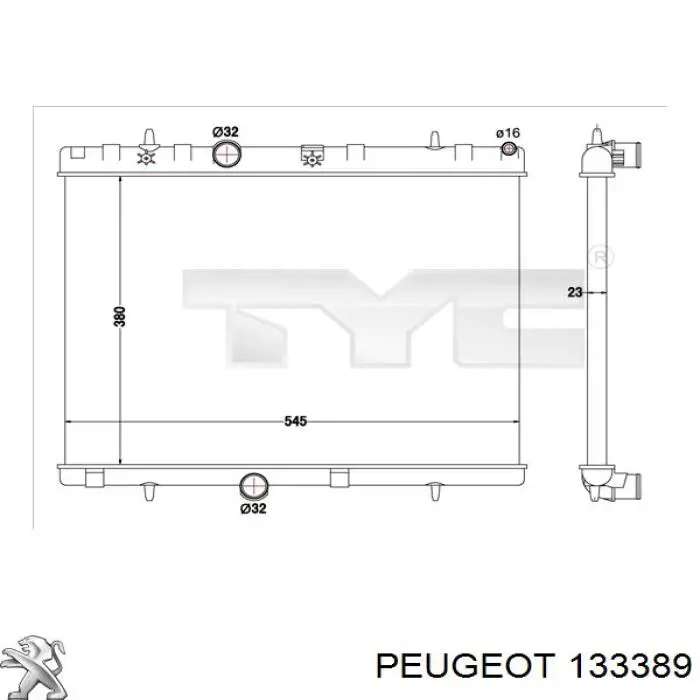  133389 Peugeot/Citroen