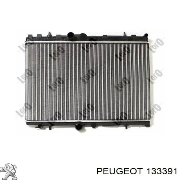 133391 Peugeot/Citroen радіатор охолодження двигуна