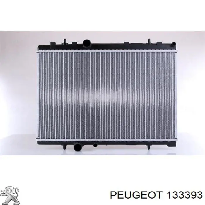 133393 Peugeot/Citroen радіатор охолодження двигуна