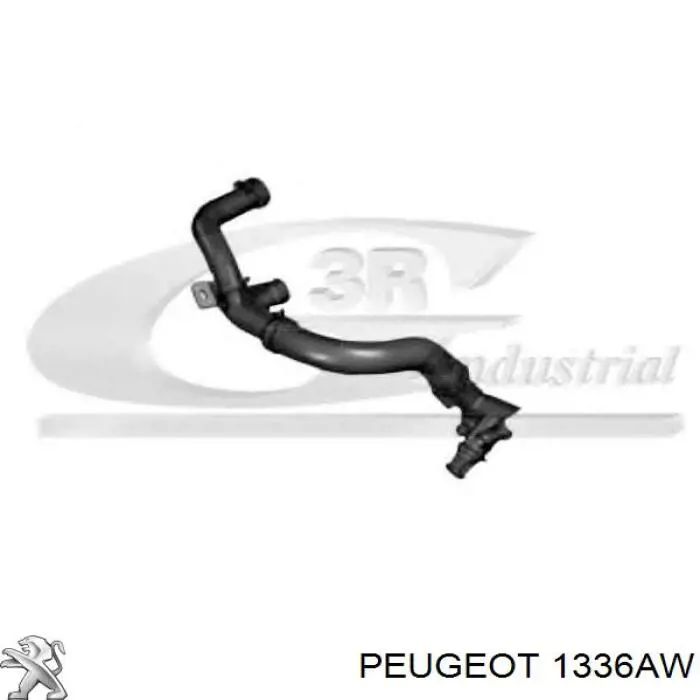 Шланг/патрубок системи охолодження Peugeot/Citroen 1336AW ціна, від 50.51 USD