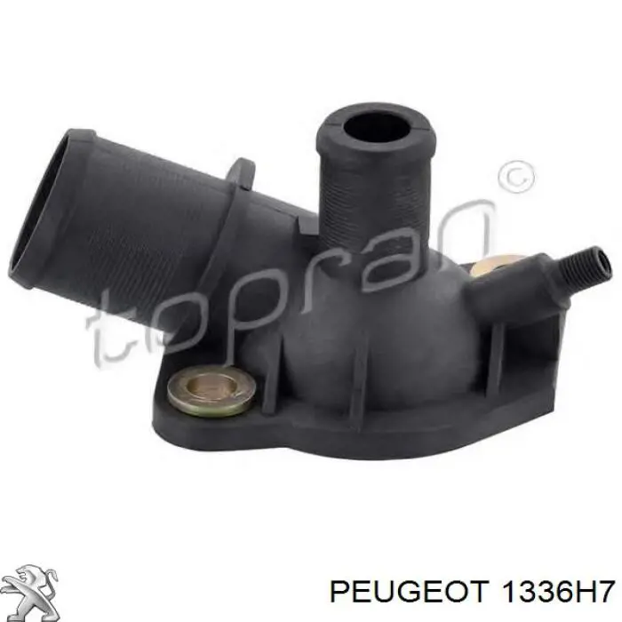 Купити 1336H7 Peugeot/Citroen Фланець системи охолодження (трійник)