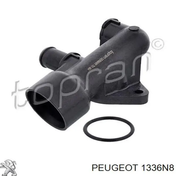Фланець системи охолодження (трійник) Peugeot/Citroen 1336N8 ціна, від 6.54 USD