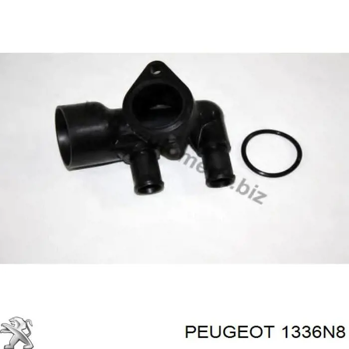 Купити 1336N8 Peugeot/Citroen Фланець системи охолодження (трійник)