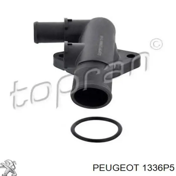 Фланець системи охолодження (трійник) Peugeot/Citroen 1336P5 ціна, від 5.07 USD