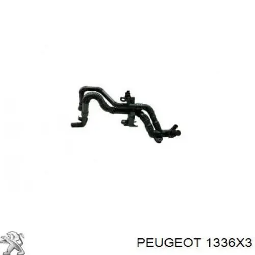 Купити 1336X3 Peugeot/Citroen Шланг/патрубок водяного насосу, приймальний