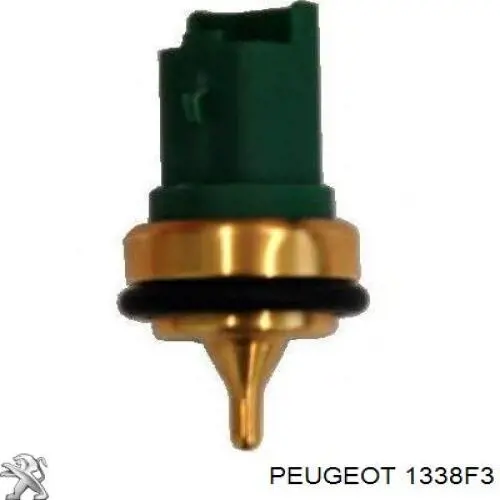 1338F3 Peugeot/Citroen датчик температури охолоджуючої рідини
