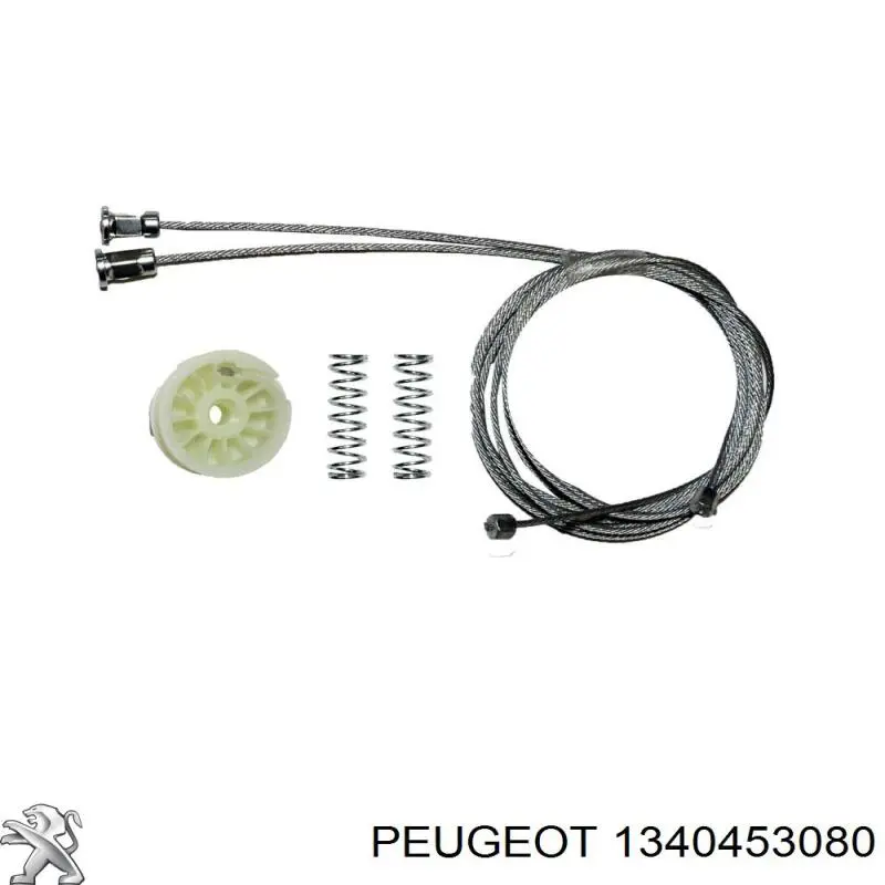 Купити 1340453080 Peugeot/Citroen Механізм стеклопідйомника водійських дверей