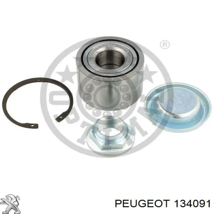 134091 Peugeot/Citroen прокладка корпусу термостата