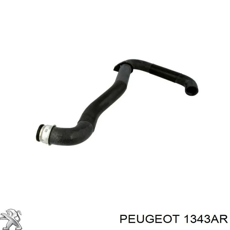 Купити 1343AR Peugeot/Citroen Шланг/патрубок радіатора охолодження, верхній