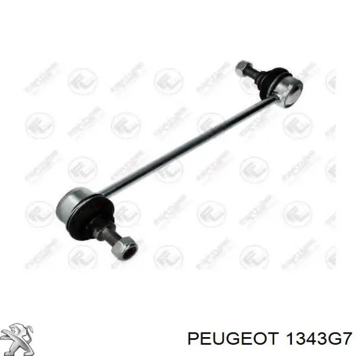 Шланг/патрубок радіатора охолодження, верхній Peugeot/Citroen 1343G7 ціна, від 5.62 USD