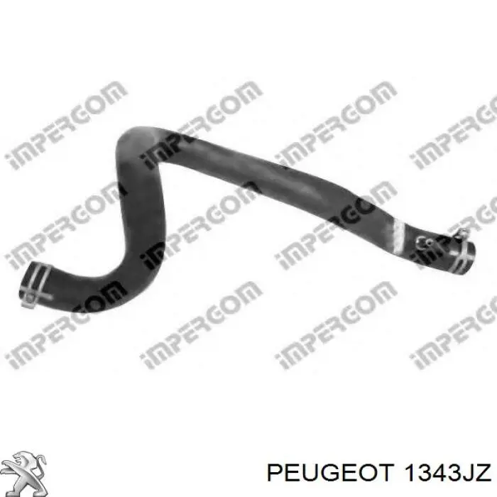 Купити 1343JZ Peugeot/Citroen Трубопроводи і шланги системи охолодження