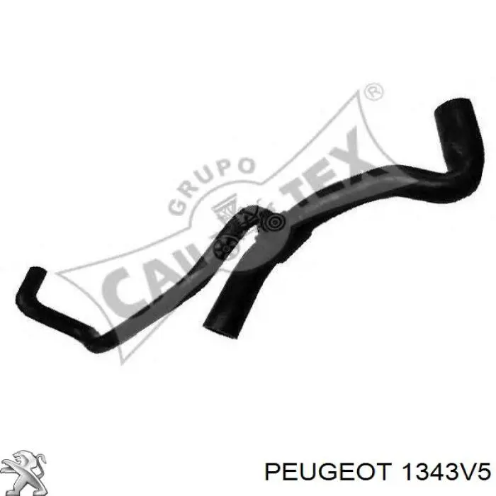 Купити 1343V5 Peugeot/Citroen Шланг/патрубок радіатора охолодження, верхній