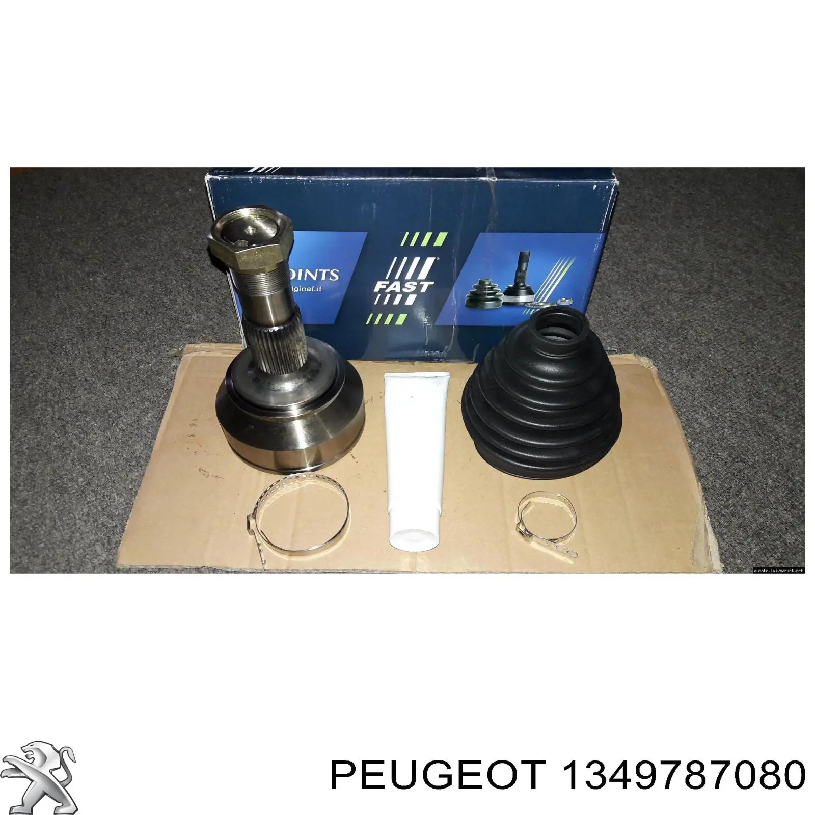 Пильник ШРУСа внутрішній, передній піввісі Peugeot/Citroen 1349787080