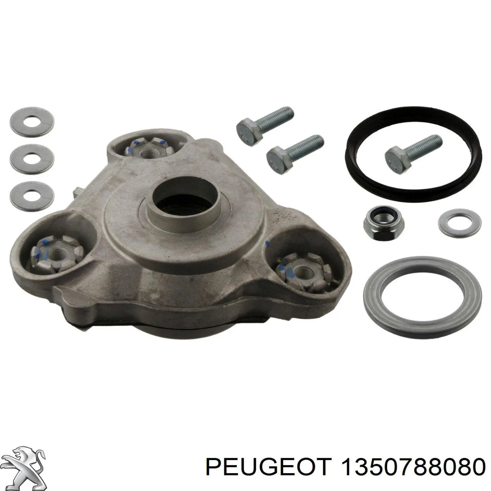 Купити 1350788080 Peugeot/Citroen Опора амортизатора переднього правого