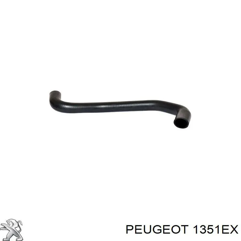 Шланг/патрубок радіатора охолодження, нижній Peugeot/Citroen 1351EX ціна, від 12.12 USD