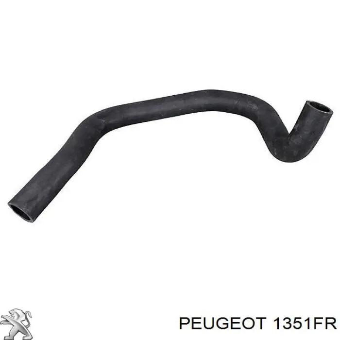 Шланг/патрубок радіатора охолодження, нижній Peugeot/Citroen 1351FR ціна, від 10.85 USD