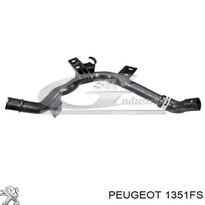 Шланг/патрубок водяного насосу, приймальний Peugeot/Citroen 1351FS ціна, від 31.10 USD