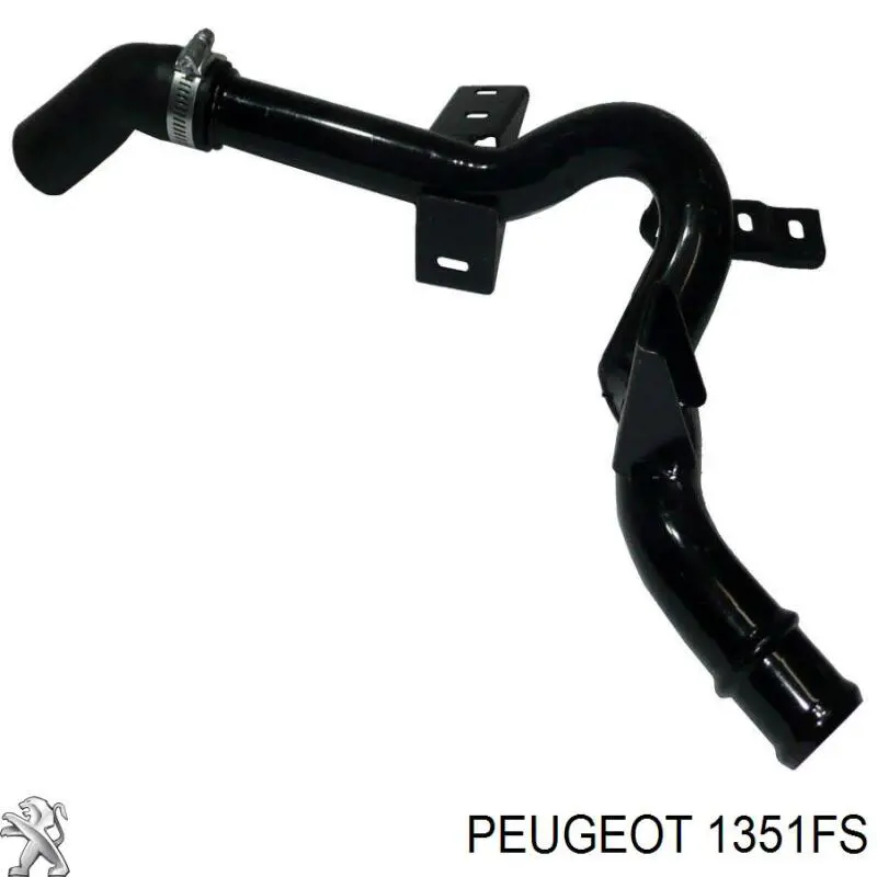 Купити 1351FS Peugeot/Citroen Шланг/патрубок водяного насосу, приймальний