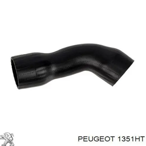 1351HT Peugeot/Citroen шланг/патрубок радіатора охолодження, нижній