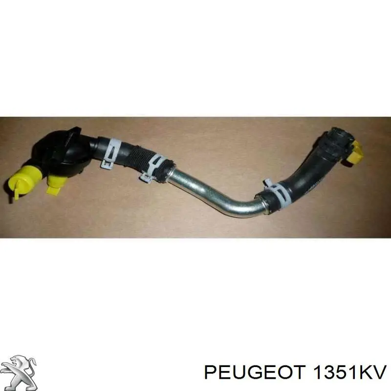 1351KV Peugeot/Citroen Шланг термостата