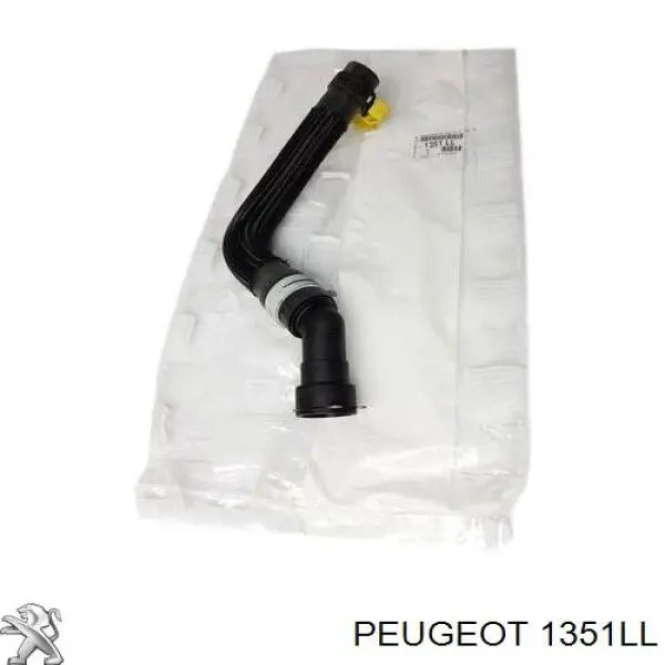 Шланг (патрубок) термостата Peugeot/Citroen 1351LL ціна, від 38.49 USD