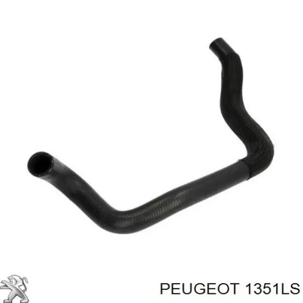 1351LS Peugeot/Citroen шланг/патрубок радіатора охолодження, нижній