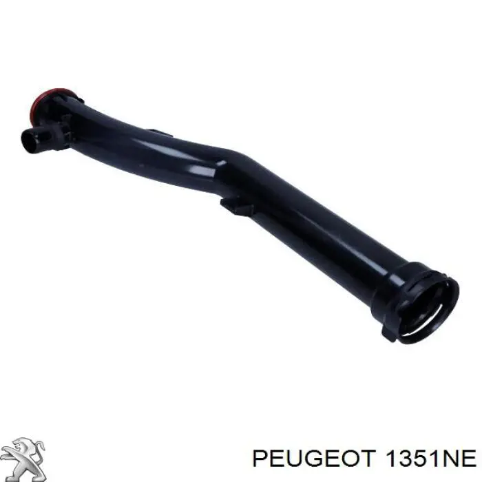 1351NE Peugeot/Citroen шланг (патрубок термостата)