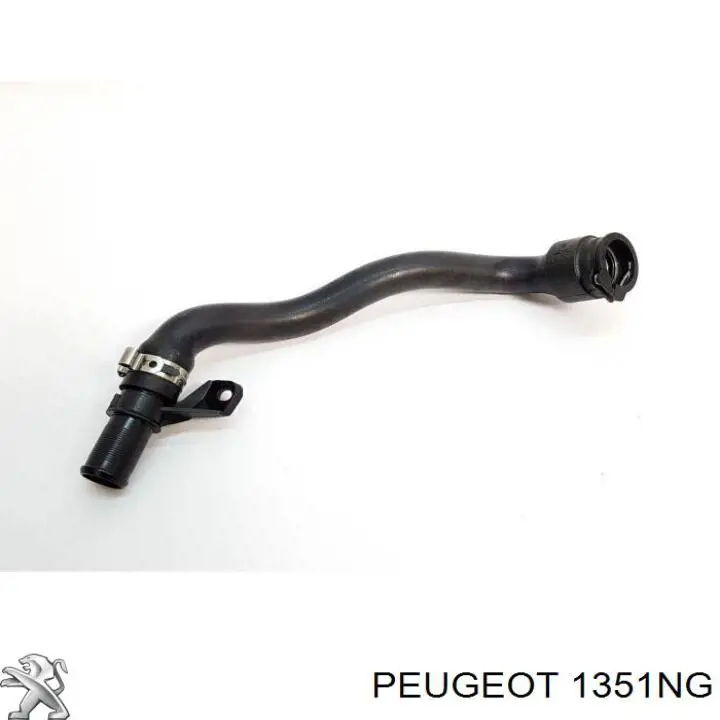 1351NG Peugeot/Citroen шланг/патрубок системи охолодження