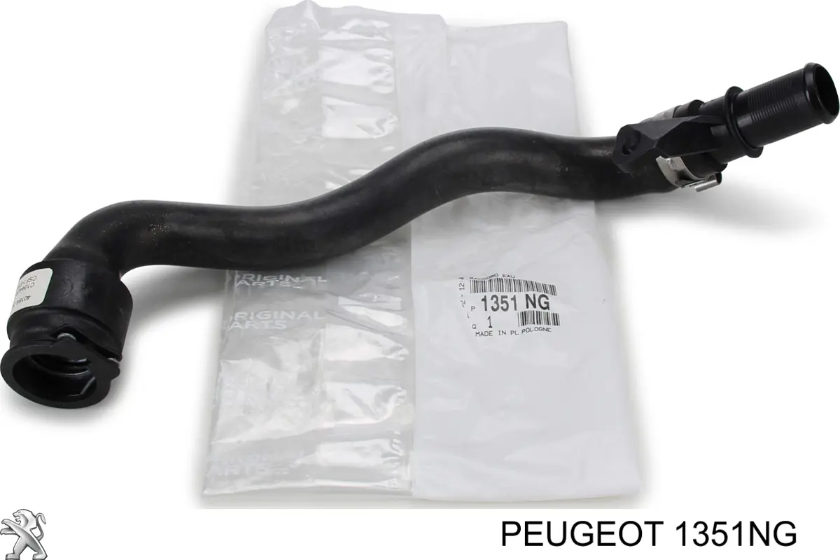 Патрубок термостата 1351NG Peugeot/Citroen