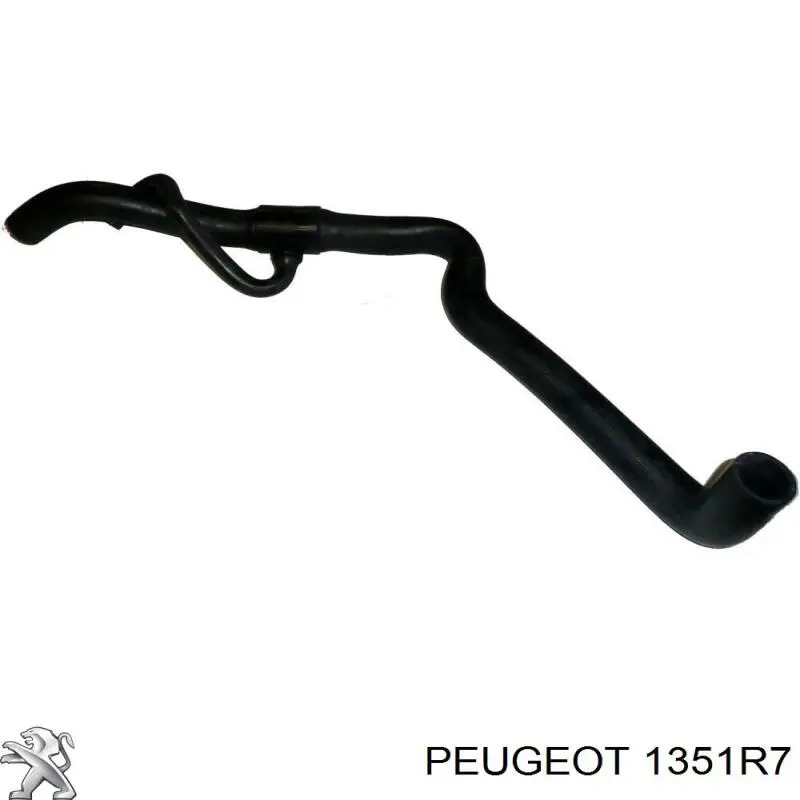 Шланг/патрубок радіатора охолодження, нижній Peugeot/Citroen 1351R7 ціна, від 38.53 USD