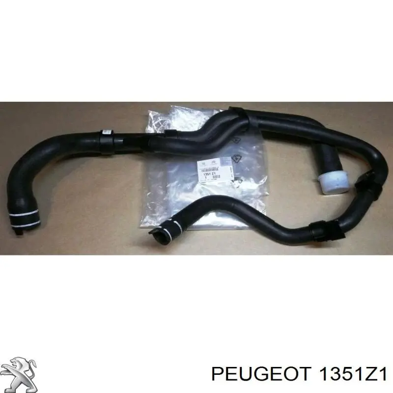 Купити 1351Z1 Peugeot/Citroen Шланг/патрубок радіатора охолодження, нижній