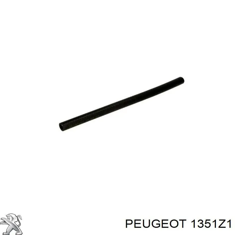 Купити 1351Z1 Peugeot/Citroen Шланг/патрубок радіатора охолодження, нижній
