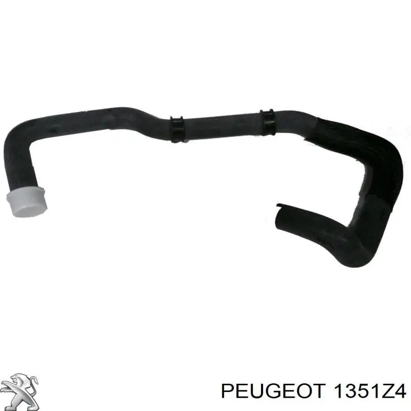 Шланг/патрубок радіатора охолодження, нижній Peugeot/Citroen 1351Z4 ціна, від 24.90 USD
