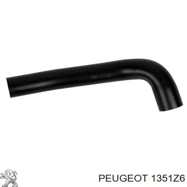 Купити 1351Z6 Peugeot/Citroen Шланг/патрубок радіатора охолодження, нижній