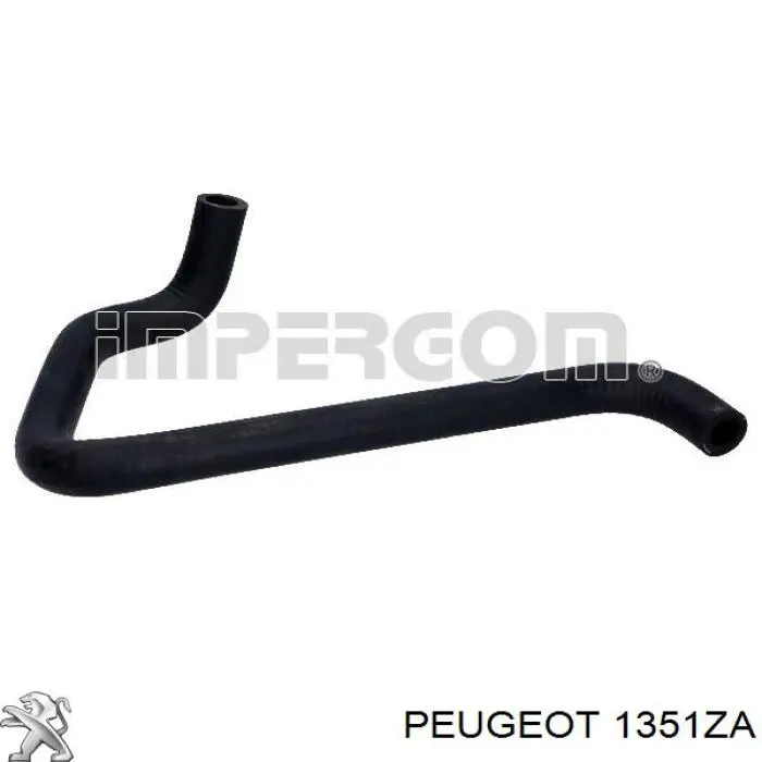 Купити 1351ZA Peugeot/Citroen Трубопроводи і шланги системи охолодження