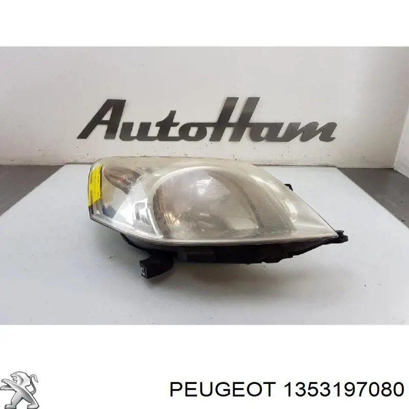 Купити 1353197080 Peugeot/Citroen Права блок фара