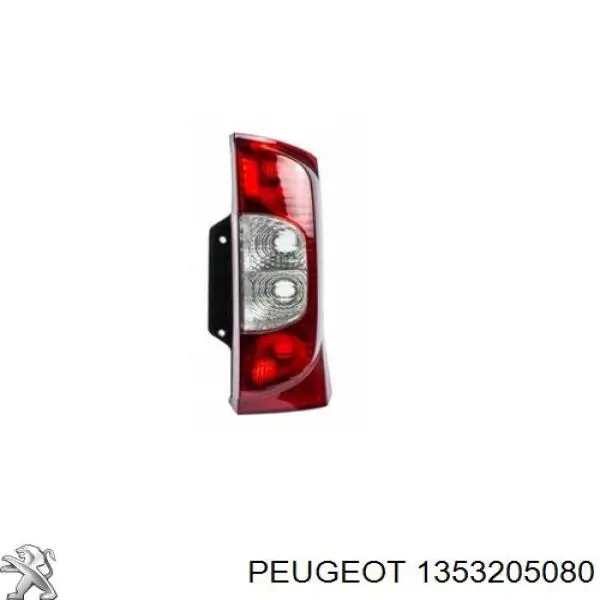 1353205080 Peugeot/Citroen ліхтар задній правий