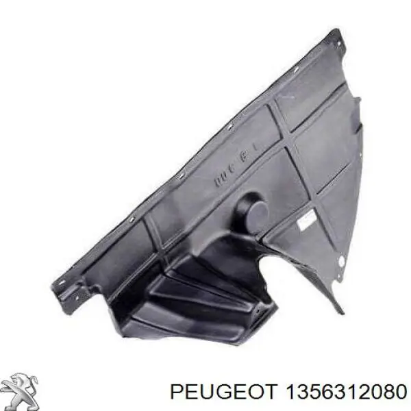 Купити 1356312080 Peugeot/Citroen Захист двигуна, правий