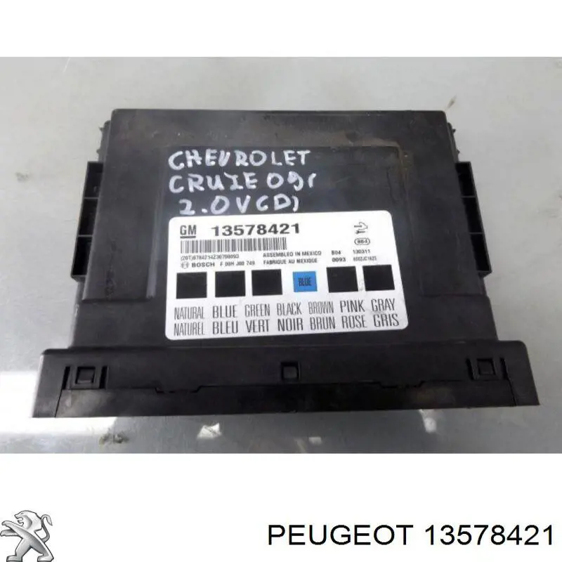  General Motors 13578421 ціна, від 281.19 USD