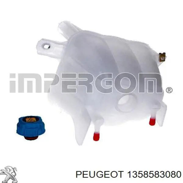 1358583080 Peugeot/Citroen бачок системи охолодження, розширювальний