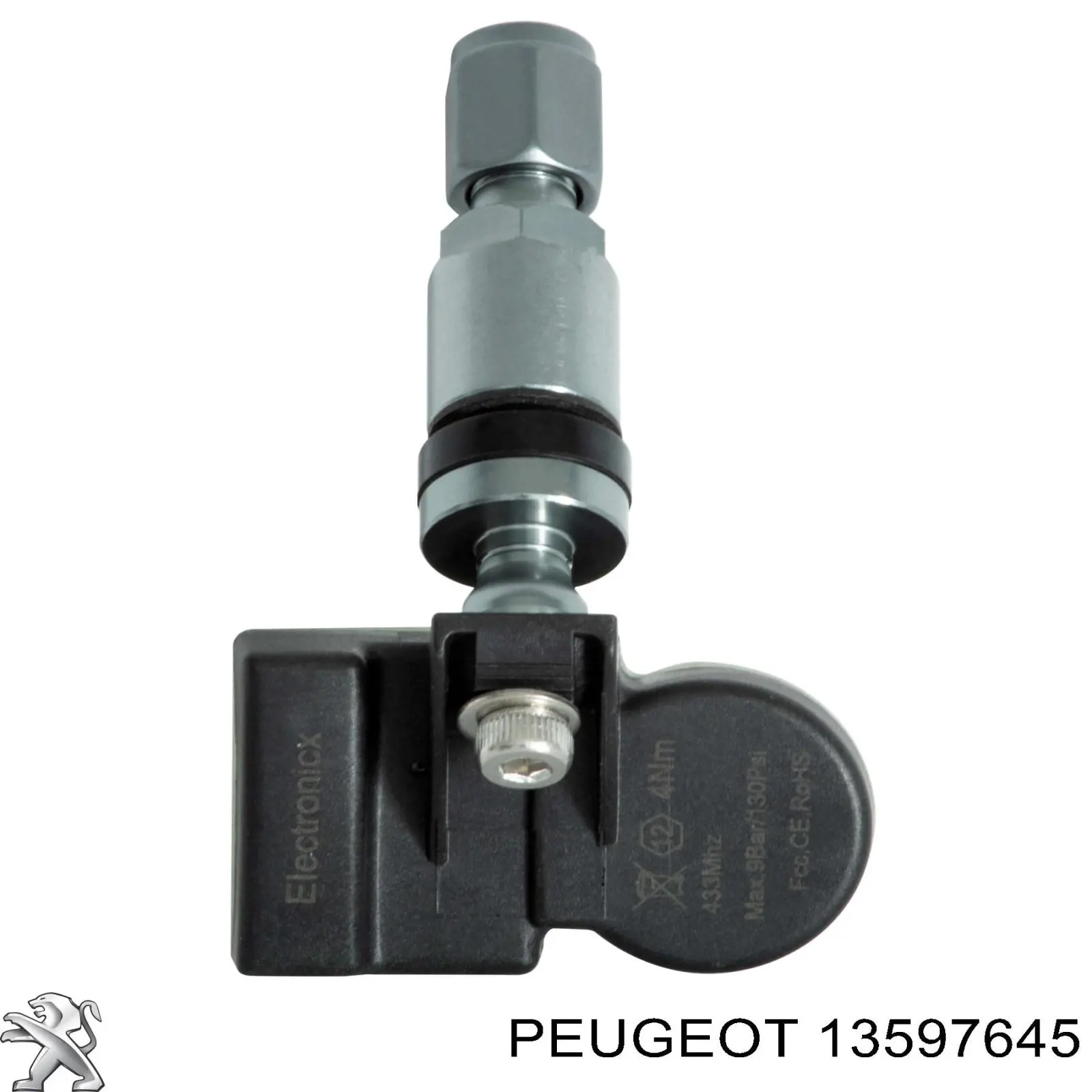 13597645 Peugeot/Citroen датчик тиску повітря в шинах